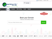 Tablet Screenshot of netearthone.com